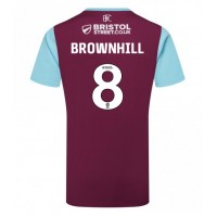 Burnley Josh Brownhill #8 Hjemmebanetrøje 2024-25 Kortærmet